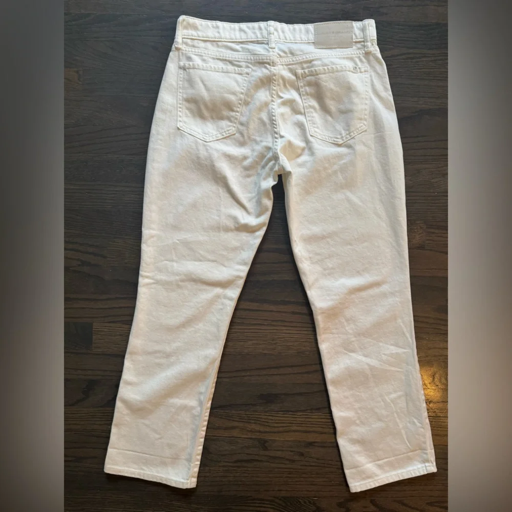 Lucky Brand Women's White Sweet Crop Jeans 8 EUC - Picture 2 of 6